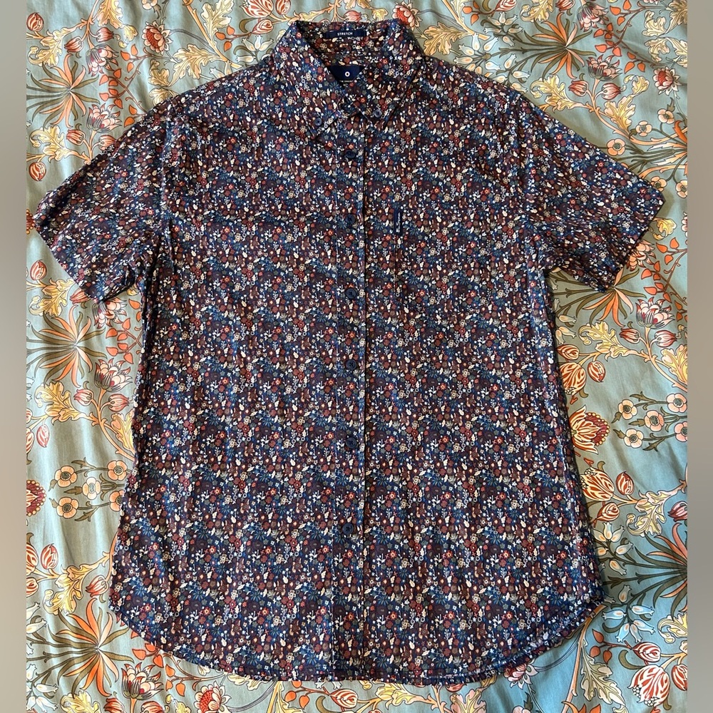 Ben Sherman Men’s Multicolor Floral Shirt